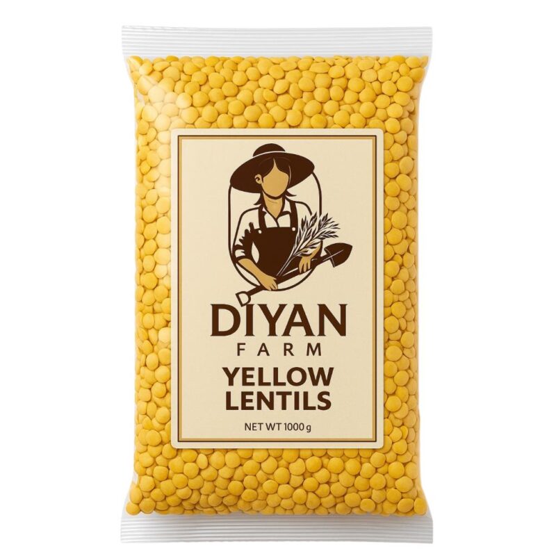 YELLOW LENTILS 1000 GR